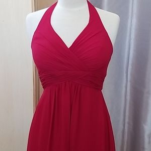 Christina Wu burgundy